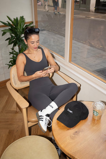 Second Skin Leggings- Charcoal Grey