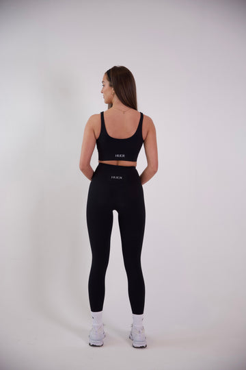 Second Skin Sports Bra - Black