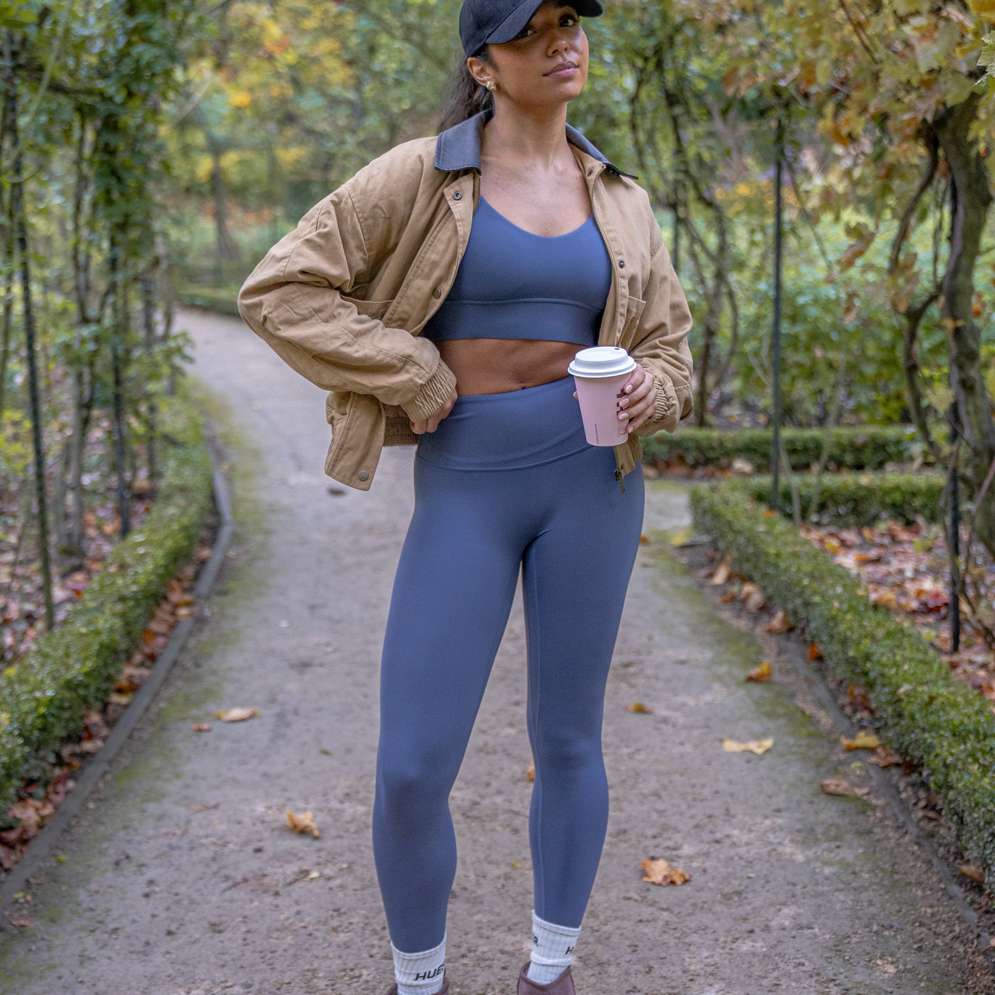 Second Skin Leggings - Spruce Blue