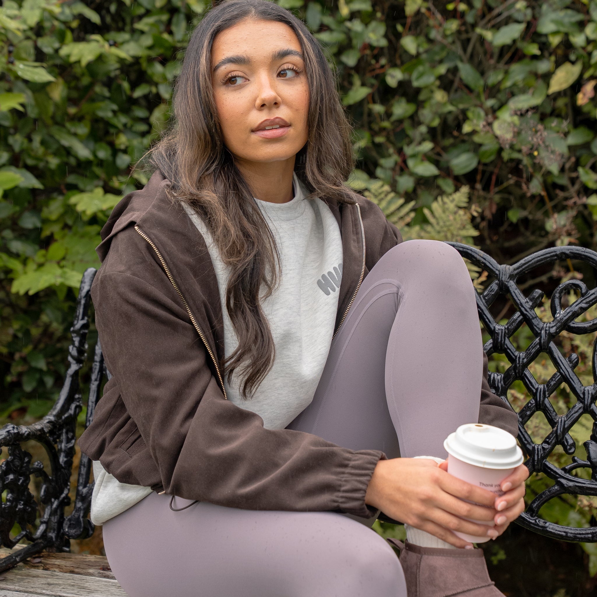 Second Skin Leggings - Mauve