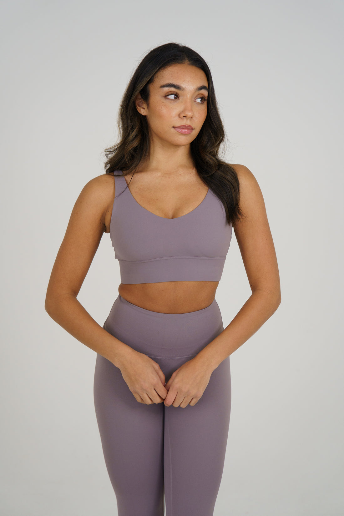 Second Skin Sports Bra - Mauve