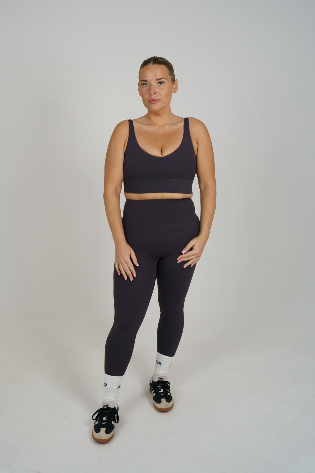 Second Skin Leggings- Charcoal Grey