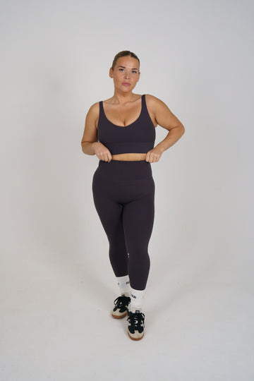 Second Skin Leggings- Charcoal Grey