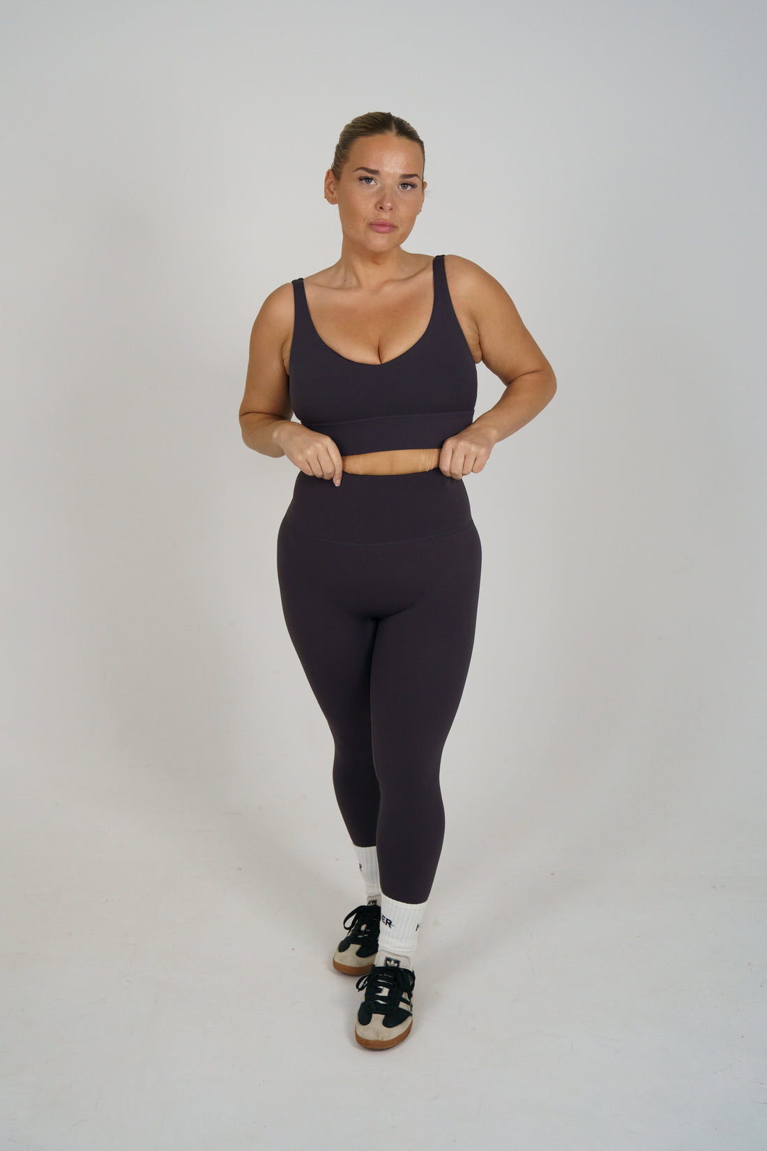 Second Skin Sports Bra - Charcoal Grey