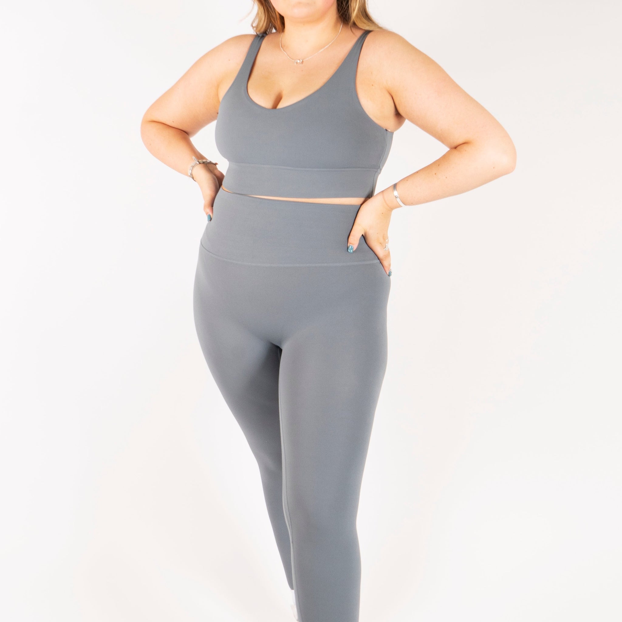 Second Skin Leggings - Dove Grey